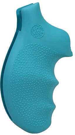 Hogue Taurus 85 Grips MoFALSEgrip, Aqua Md: 67004