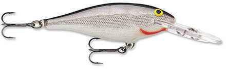 Rapala Shad Lure Freshwater Size 04 1 1/2" Length 4-7 Depth Silver Package of