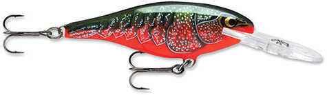 Rapala Shad Lure Freshwater Size 07 2 3/4" Length 5-11 Depth Red Crawdad Package of 1