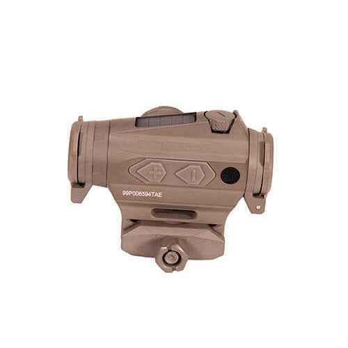 Romeo4T Compact Red-Dot Sight 1x20mm, 0.5 MOA Ballistic Circle Dot Reticle, Flat Dark Earth