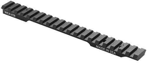 Weaver Tactical Extended Multi-Slot 1 Piece Base Browning A-Bolt 3 Short Action, Black - Western Gun Store