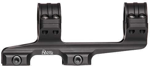 Daniel Defense Optics Mount, Double Ring 1", Black - Western Gun Store