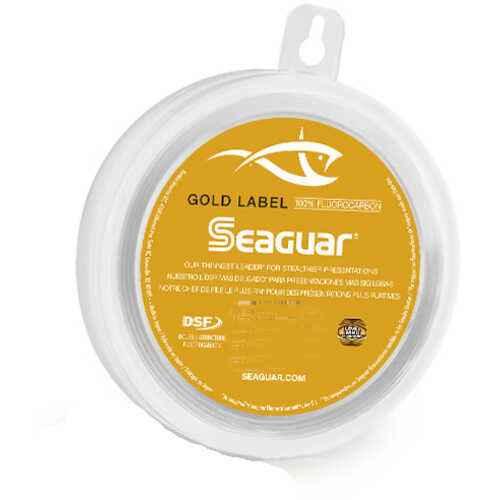 Seaguar Gold Label Saltwater Fluorocarbon Line 25 Yards 40 lbs Tested .020" Diameter
