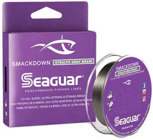 Seaguar Smackdown Line 150 Yards, 50 lbs Tested, .015" Diameter, Stealth Gray