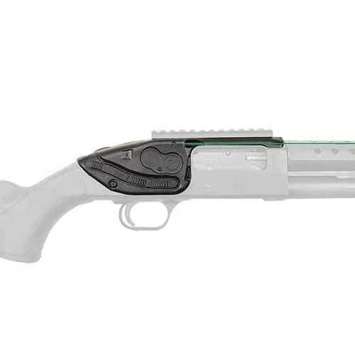 Crimson Trace Corporation Lasersaddle Ambidextrous Activation Fits Mossberg Shockwave/500/590 Green Black LS-250G