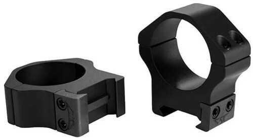 Warne Scope Mounts Maxima Horizontal Rings Fits Picatinny & Weaver Style Bases 1" High Matte Finish 502M - Western Gun Store