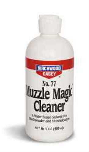 Birchwood Casey Muzzle Magic FALSE. 77 Cleaner, Black Powder, Flip Top 16 oz. 33745