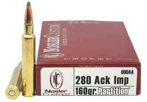 FALSEsler 280 Rem Ackley Improved 160 Grain Soft Point - 20 Rounds for Ultimate Hunting Performance