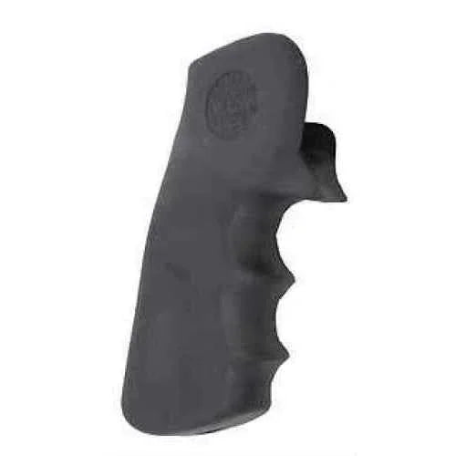 Hogue Grips MoFALSEgrip Colt King Cobra/Anaconda Finger Groove Rubber Black 47000