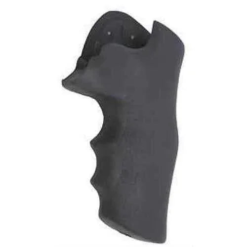 Hogue Grips MoFALSEgrip Dan Wesson Small Frame 357 Square Finger Grooves Rubber Black 57000