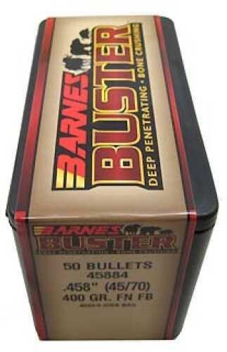 Barnes Bullets Buster Flat FALSEse Base 45-70 Government .458" 400 Grains (Per 50) 45884