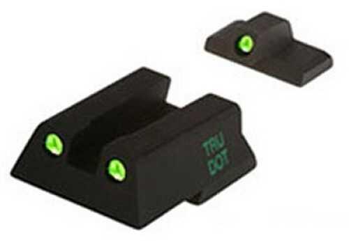 Meprolight Tru-Dot Sight Fits HK45 HK45C HK-P30 HK-P30L Green/Green Fixed 0115453101 - Western Gun Store