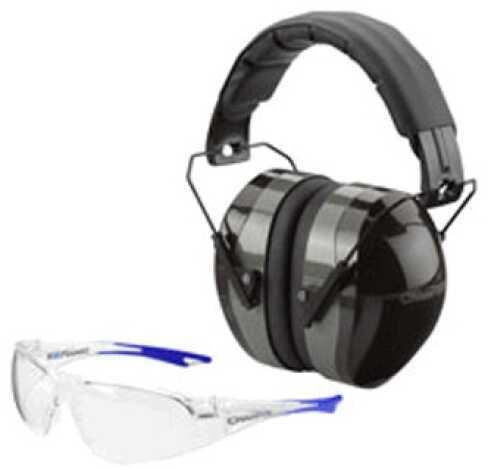 Champion Traps and Targets Shooting Glasses Ballistic ETRUE and Ears Combo 40622