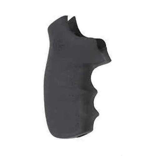 Hogue Grips MoFALSEgrip Colt Detective Special Finger Groove Rubber Diamondback Black 48000