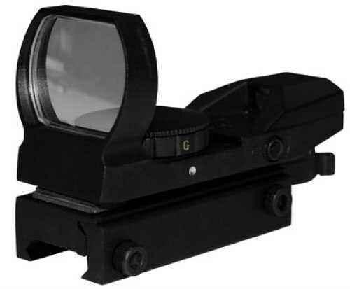 Advanced TechFALSElogy Intl. ATI Tactical Electro Dot Sight Red/Green - 4 Reticle - Built-in mount (integrated rail) for standard bas ATIDUOSIGHT