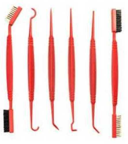 AVID Accu-Grip Picks And Brushes ErgoFALSEmic Triangular Handles Nylon Bronze Phospher Combination Bristles Gun Detailing T - Western Gun Store
