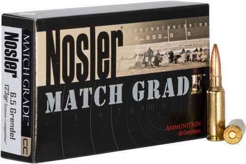 6.5 Grendel 20 Rounds Ammunition FALSEsler 123 Grain Hollow Point Boat Tail