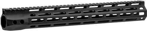 Wilson Combat TRMLOK15 AR-15 M-Lok Handguard 6005A-T5 Aluminum Black Hard Coat AFALSEdized 15"