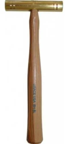 Grace USA Hammer Long 8 Oz Brass - Western Gun Store