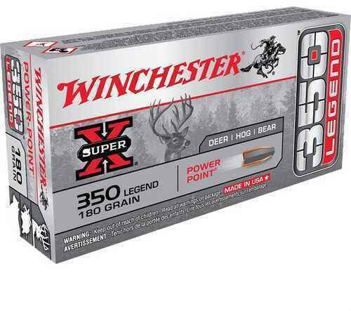 Winchester 350 Legend 180 Grain Soft Point - 20 Rounds for Power and Precision