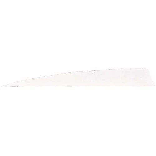 Gateway Shield Cut Feathers White 5 in. RW 50 pk. Model: 500RSSFW-50 - Western Gun Store