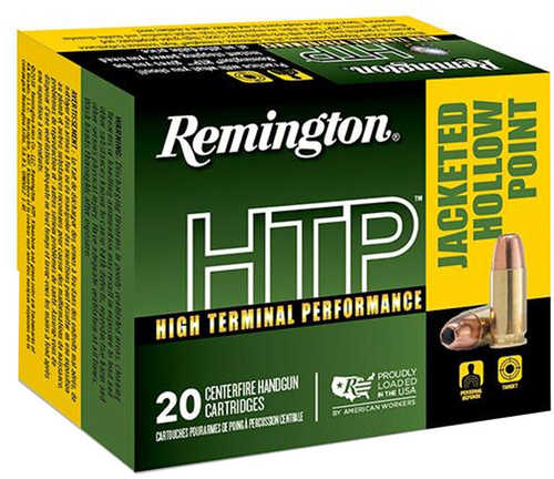Remington 9mm Luger Ammunition â€“ High Terminal Performance 125 Grain JHP