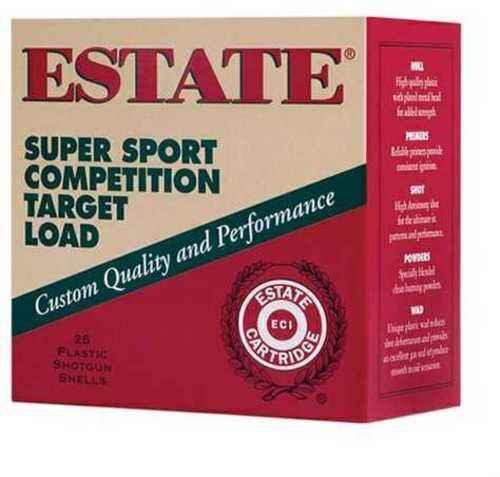 20 Gauge 25 Rounds Ammunition Estate Cartridge 2 3/4" 7/8 oz Lead #7 1/2