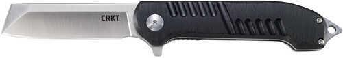 Columbia River 4031 Razel Gt 3.02" Folding Plain Satin 8Cr13MoV SS Blade Black AFALSEdized Aluminum Handle Knife