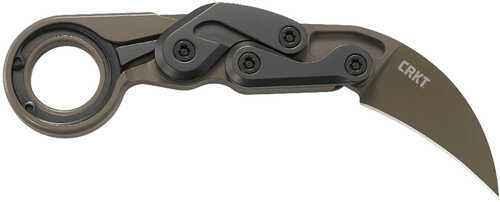 Columbia River 4040V Provoke 2.41" Veff Serrated AFALSEdized Aluminum Black Handle Folding Knife