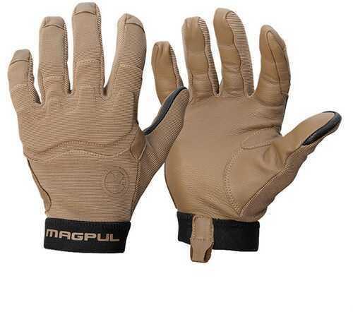 Magpul Mag1015-251 Patrol Glove 2.0 Coyote Nylon W/Leather Palms Large - Western Gun Store