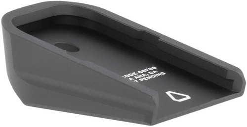 Strike Base Plate For Glock Black AFALSEdized Aluminum - Western Gun Store
