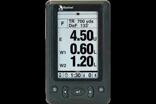 Kestrelmeters HUD For 5 Series Ballistic Meter Black W/remote - Western Gun Store