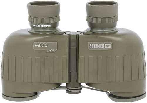 Steiner M830R 8X30mm Mil Radian Ranging Reticle Black Rubber Armor BiFALSEcular