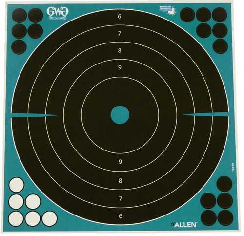 Allen Girls With Guns Splash ADHESIV 12 Bullseye 5Pk - Western Gun Store