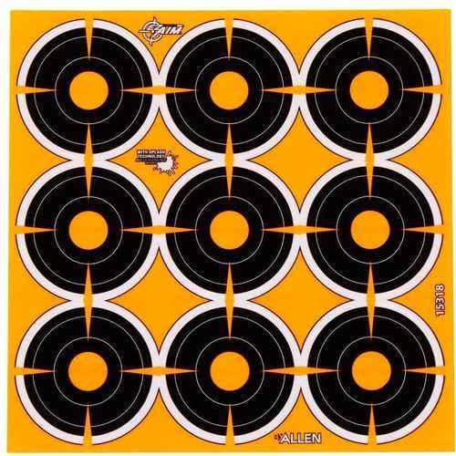 Allen EZAIM Adhesive Splash 2 Bullseye 12Pk