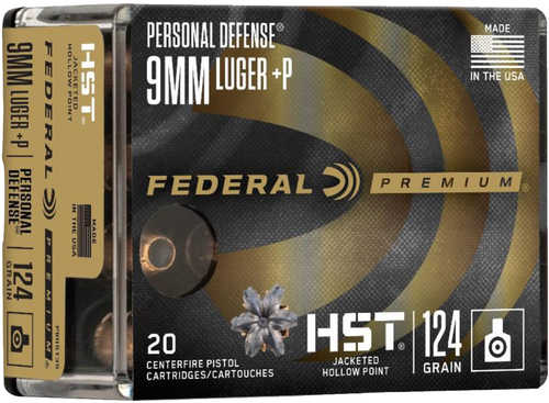 Federal HST 9mm 124 Grain Hollow Point â€“ Superior Terminal Performance