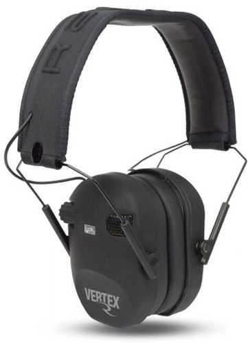 Radians Vertex Electronic Muff 85 Db Over The Head Black Ear Cups With Headband - Western Gun Store