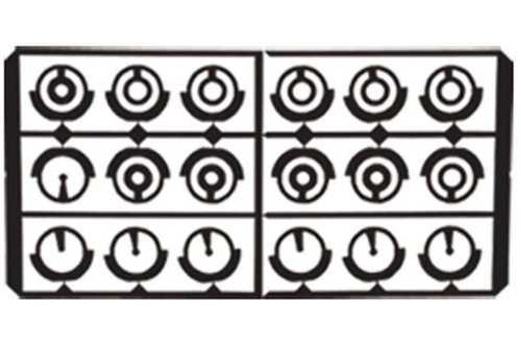 Cimarron Pedersoli Rifle Sights Inserts 18