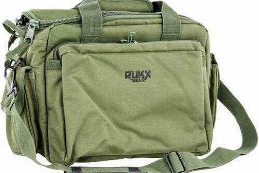 RUKX Gear Tactical Range Bag 16" Green 600D PolTRUEter