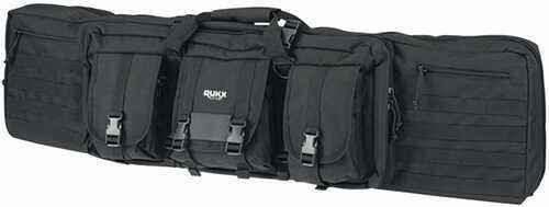 RUKX Gear Tactical Double Gun Case Black 600D PolTRUEter 42"