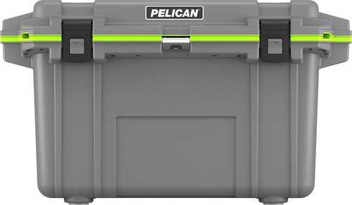 Pelican 70QT Elite Cooler Dark Gray/ Green Trim - Western Gun Store