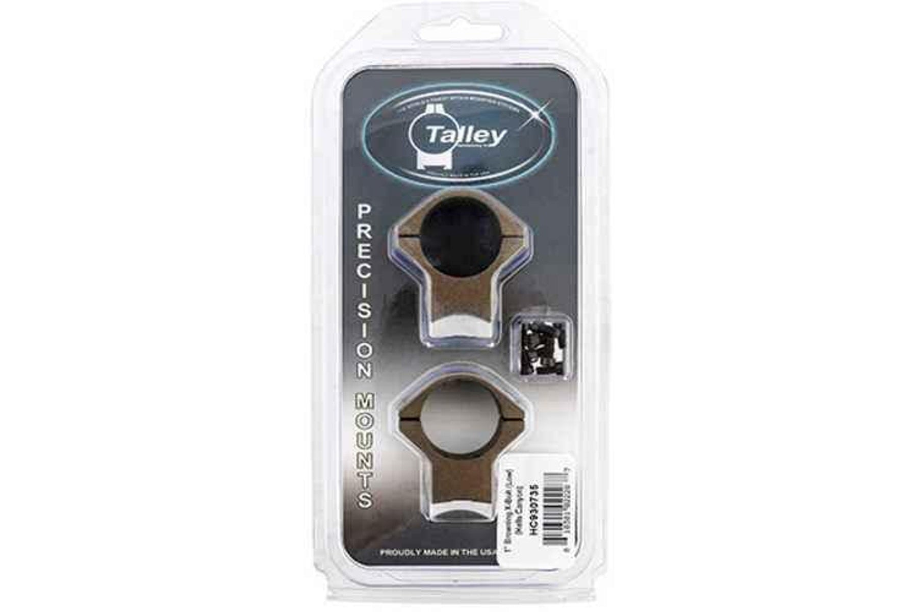 Talley Scope Rings Browning X-Bolt 1" Low Hells Canyon