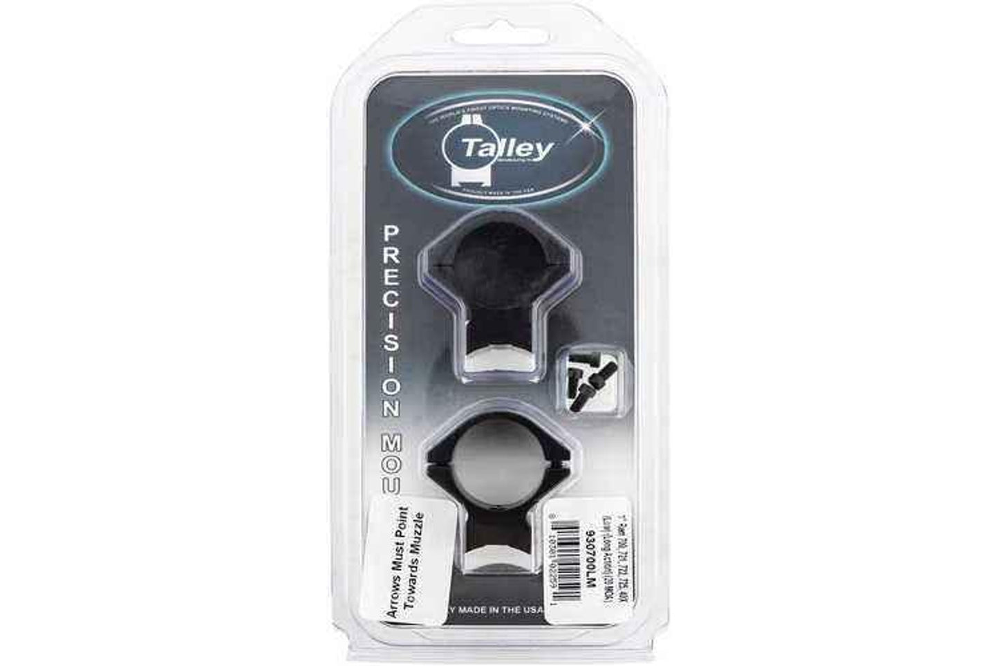 Talley Scope Rings Remington 700 1" Low Black