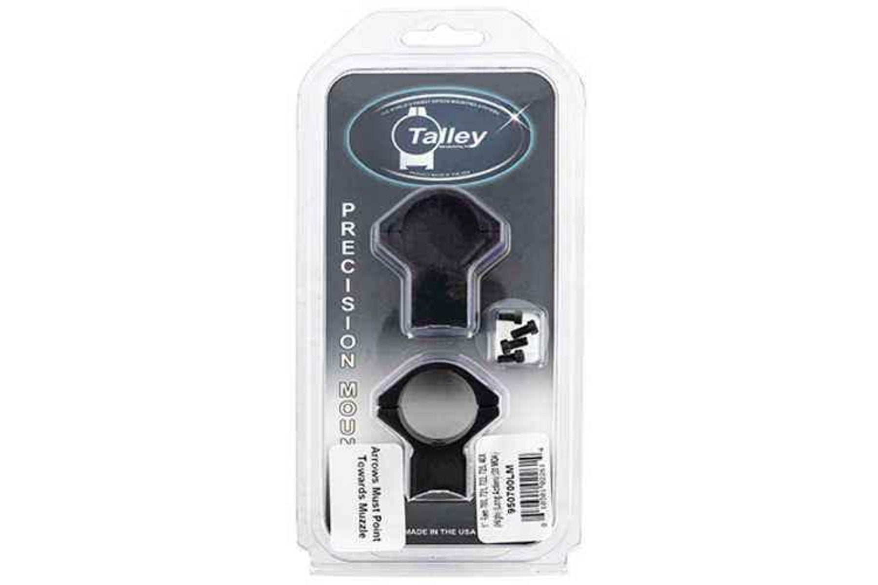 Talley Scope Rings Remington 700 1" High Black
