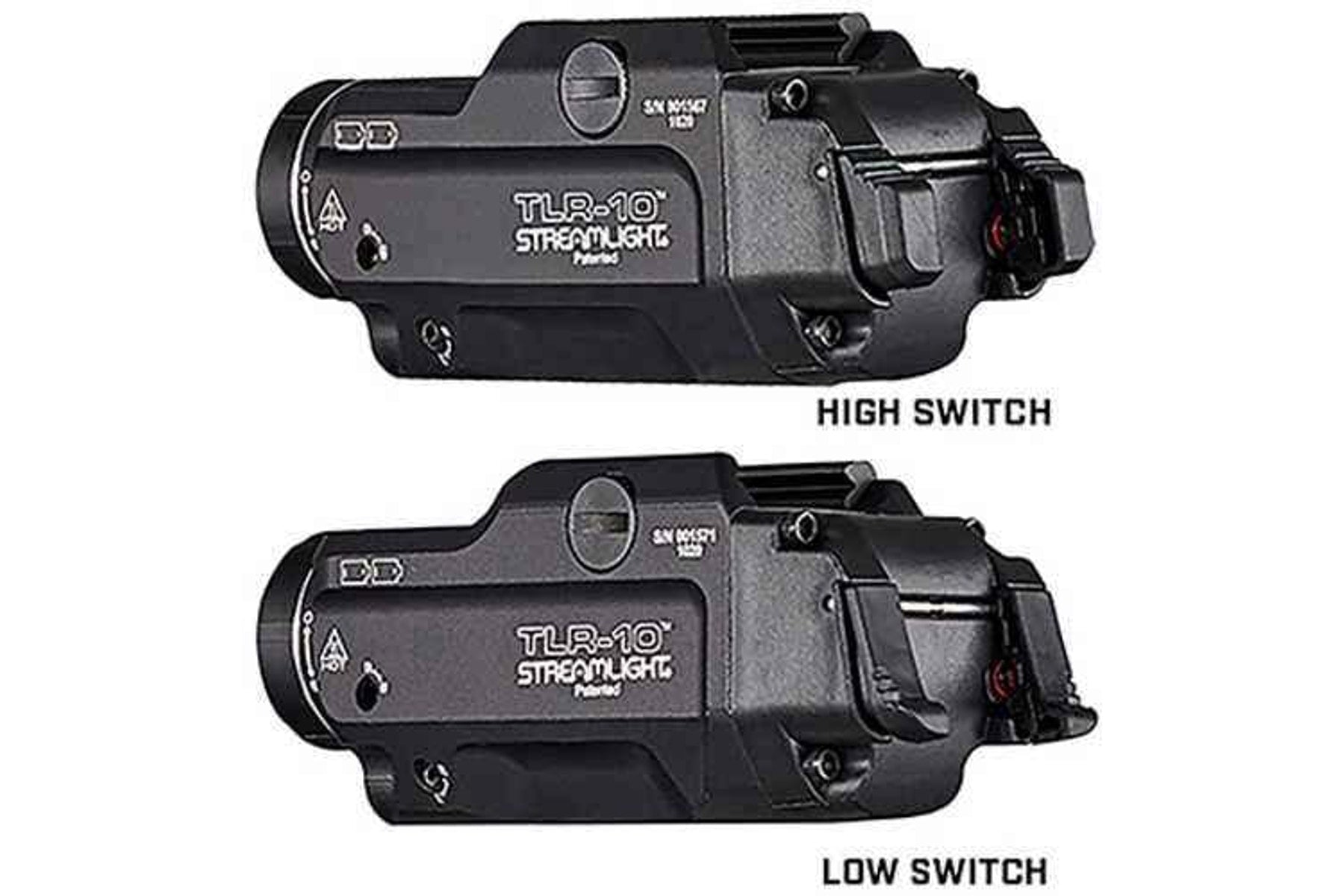 Streamlight TLR-10 Weapon Light W/Laser Handgun 1000 Lumens White Led/Red Laser Flex Aluminum