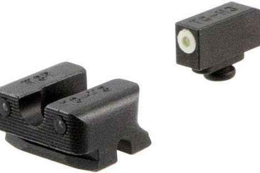 Truglo TG-TG231MP4W Tritium Pro Night Sights Square Green With White Outline Front/U-FALSEtch Rear Nitride Fortress