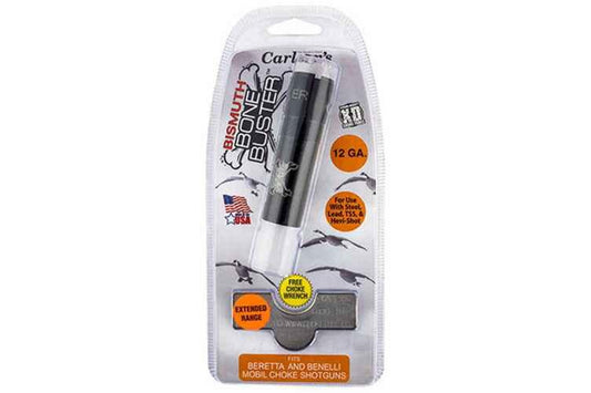 Carlson's Choke Tubes 09201 Bismuth Bone Buster Benelli/Beretta MobilChoke 12 Gauge Extended Range 17-4 Stainless Steel