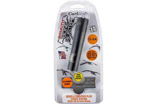 Carlson's Choke Tubes 09203 Bismuth Bone Buster Benelli Crio/Crio Plus 12 Gauge Extended Range 17-4 Stainless Steel