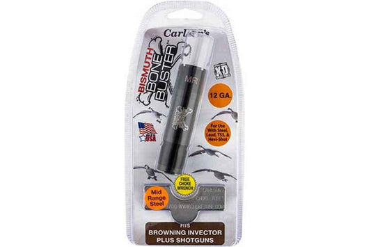 Carlson's Choke Tubes 09204 Bismuth Bone Buster Browning Invector-Plus 12 Gauge Mid-Range 17-4 Stainless Steel