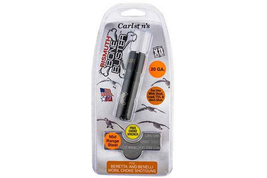 Carlson's Choke Tubes 09214 Bismuth Bone Buster Benelli/Beretta MobilChoke 20 Gauge Mid-Range 17-4 Stainless Steel